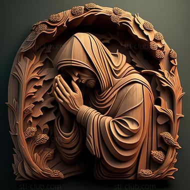 3D model Prayer (STL)